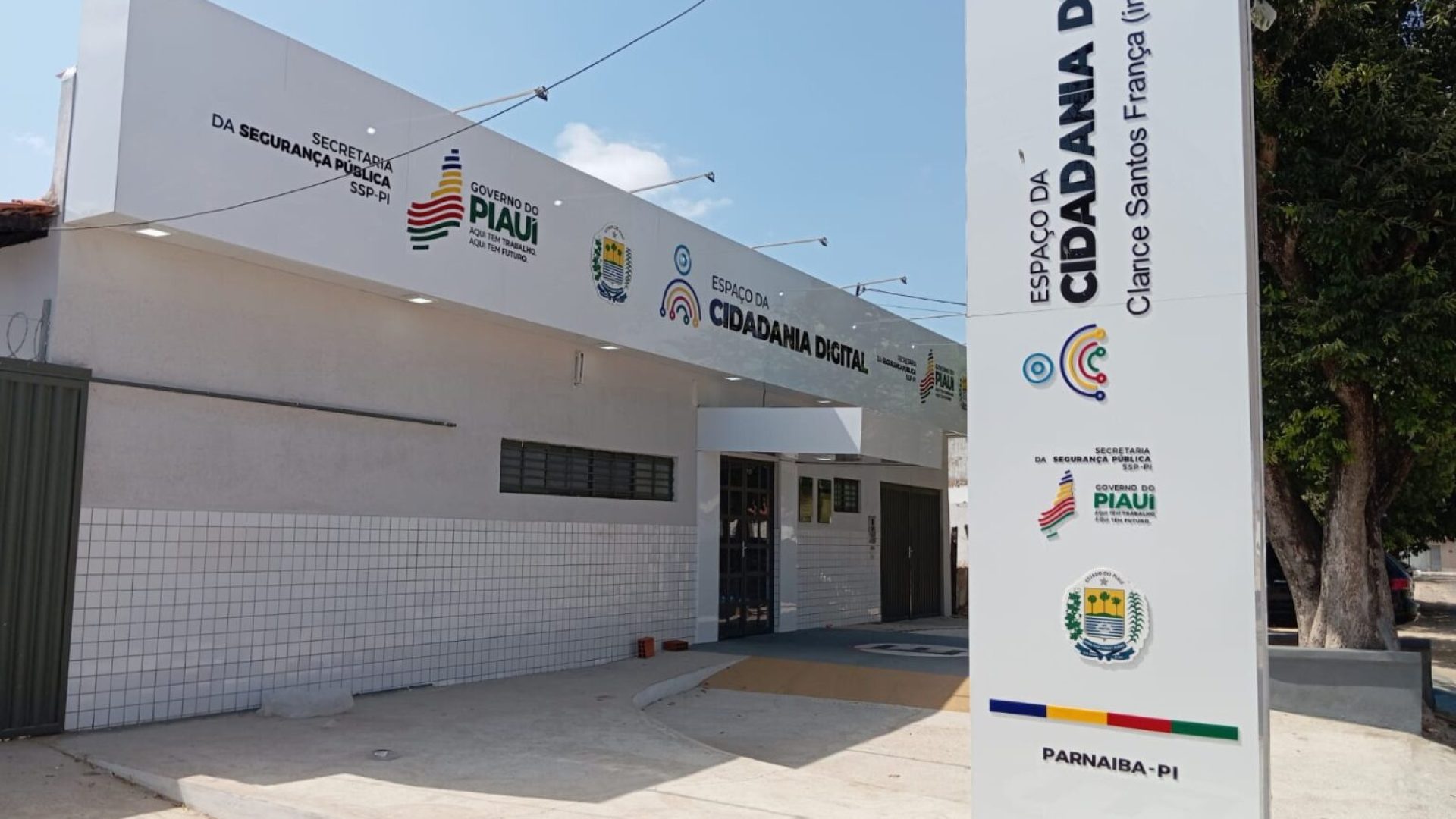 Posto do Instituto de Cidadania Digital em Parnaíba/ Ascom SSP