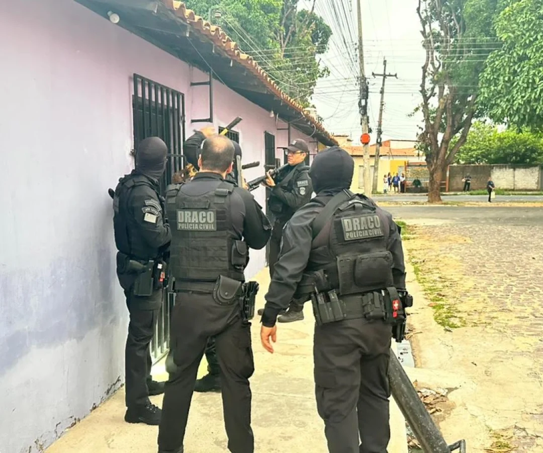SSP-PI realiza operações e prende suspeitos do crime organizado em Teresina Foto: Reprodução